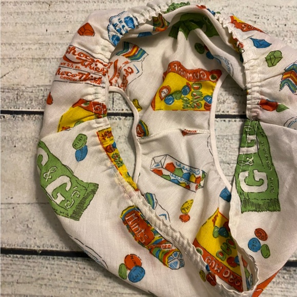 Vintage I & C Isaacson-Carrico of el campo candy pattern 2 pc pajama set. S - Picture 13 of 16